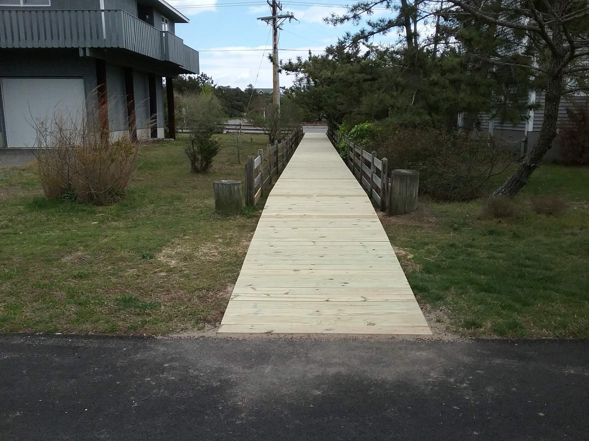 Cotton Patch Hills West Walkway joining Cove Road to Coastal Highway